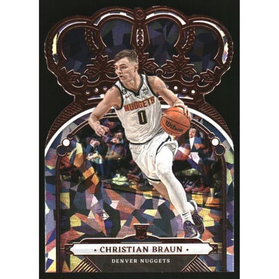 2022-23 Crown Royale Crystal #67 Christian Braun