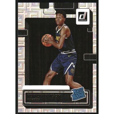 2022-23 Donruss Choice #230 Peyton Watson RR