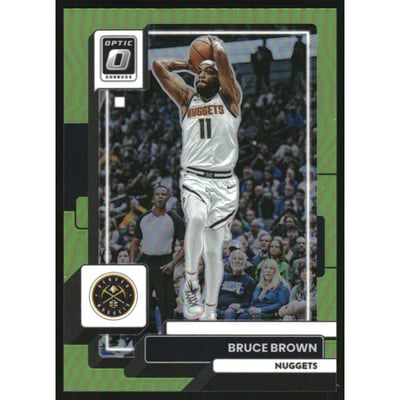 2022-23 Donruss Optic Lime Green #46 Bruce Brown