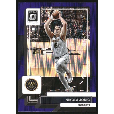 2022-23 Donruss Optic Purple Shock #48 Nikola Jokic