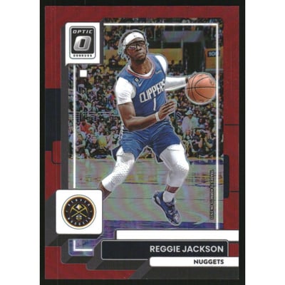 2022-23 Donruss Optic Red #121 Reggie Jackson