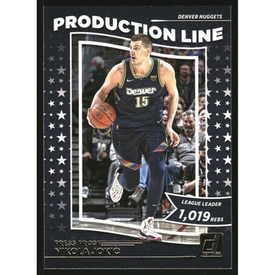 2022-23 Donruss Production Line Press Proof #5 Nikola Jokic