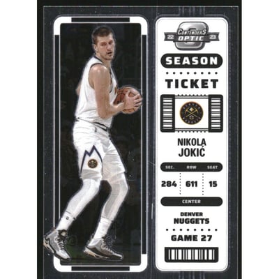 2022-23 Panini Contenders Optic #28 Nikola Jokic