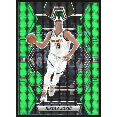 2022-23 Panini Mosaic Mosaic Green #168 Nikola Jokic