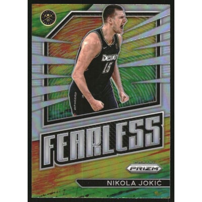 2022-23 Panini Prizm Fearless Prizms Silver #20 Nikola Jokic