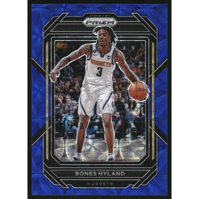 2022-23 Panini Prizm Prizms Choice Blue #27 Bones Hyland