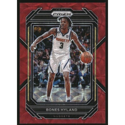 2022-23 Panini Prizm Prizms Choice Red #27 Bones Hyland