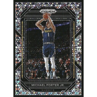 2022-23 Panini Prizm Prizms Fast Break #28 Michael Porter Jr.