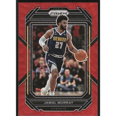 2022-23 Panini Prizm Prizms Ruby Wave #32 Jamal Murray