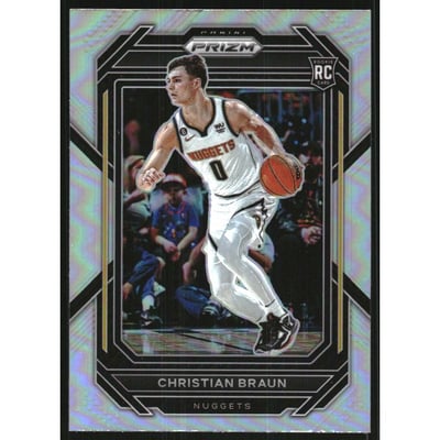 2022-23 Panini Prizm Prizms Silver #223 Christian Braun