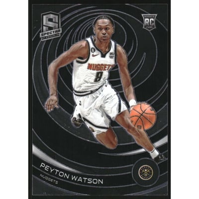 2022-23 Panini Spectra #171 Peyton Watson RC