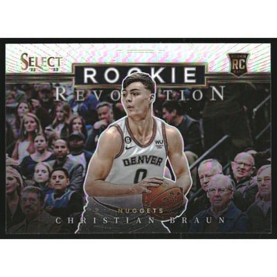 2022-23 Select Rookie Revolution Prizms Silver #13 Christian Braun