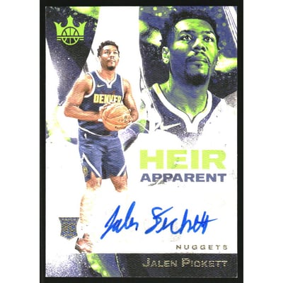 2023-24 Court Kings Heir Apparent Autographs #5 Jalen Pickett