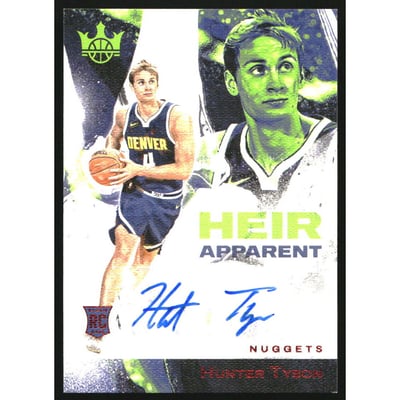 2023-24 Court Kings Heir Apparent Autographs Ruby #24 Hunter Tyson