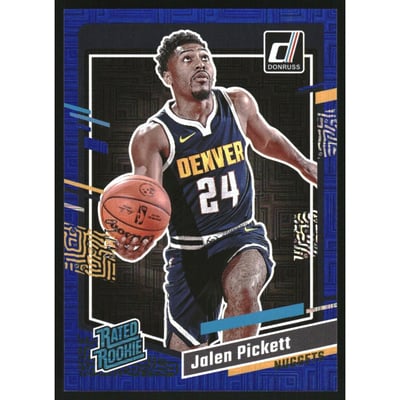 2023-24 Donruss Choice Blue #217 Jalen Pickett