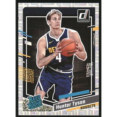 2023-24 Donruss Choice #201 Hunter Tyson