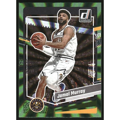 2023-24 Donruss Holo Green Laser #139 Jamal Murray