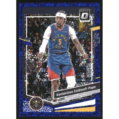 2023-24 Donruss Optic Fast Break Blue #121 Kentavious Caldwell-Pope
