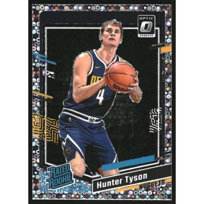2023-24 Donruss Optic Fast Break Holo #201 Hunter Tyson RR