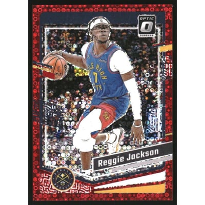 2023-24 Donruss Optic Fast Break Red #167 Reggie Jackson