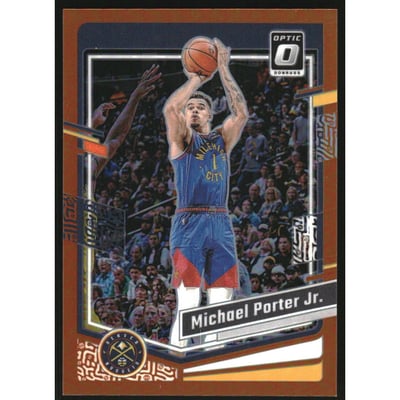 2023-24 Donruss Optic Orange #102 Michael Porter Jr.