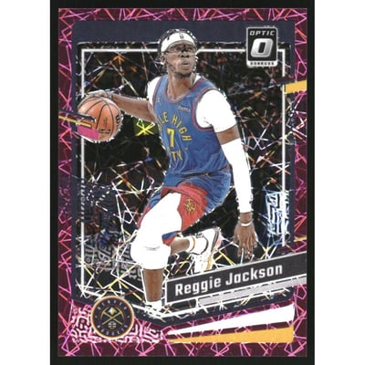 2023-24 Donruss Optic Pink Velocity #167 Reggie Jackson