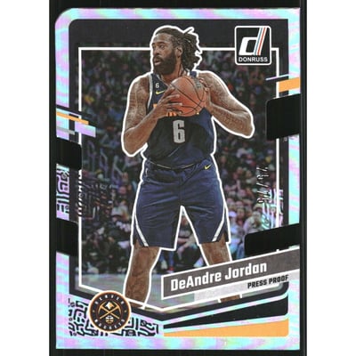 2023-24 Donruss Press Proof Silver Die-Cut #179 DeAndre Jordan