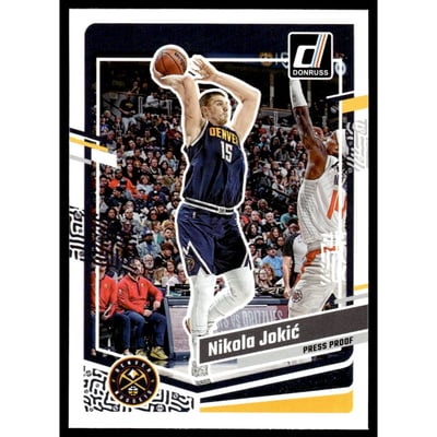 2023-24 Donruss Press Proof Silver #58 Nikola Jokic