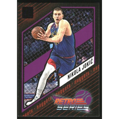 2023-24 Donruss Retro Series Press Proof Purple #17 Nikola Jokic