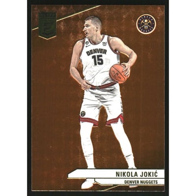 2023-24 Elite Orange #191 Nikola Jokic
