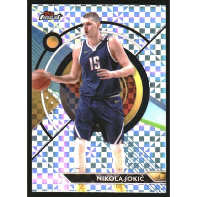 2023-24 Finest Checkerboard Refractors #1 Nikola Jokic C