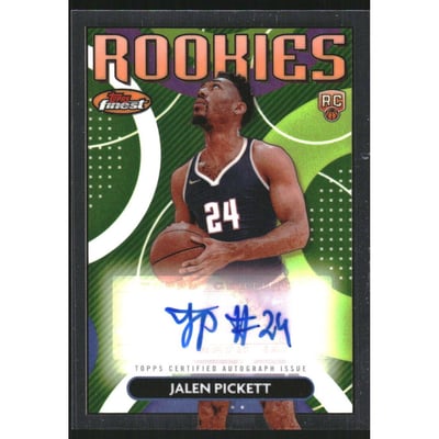 2023-24 Finest Rookie Autographs #RFAJPI Jalen Pickett