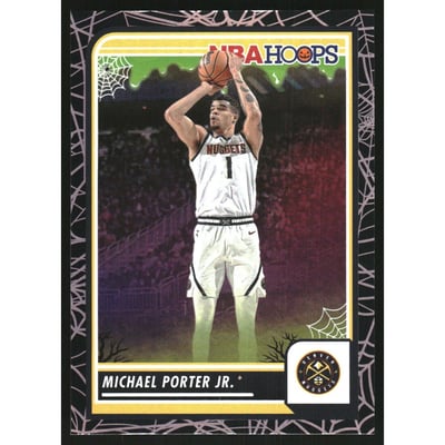2023-24 Hoops Haunted Hoops Holo Webs #113 Michael Porter Jr.