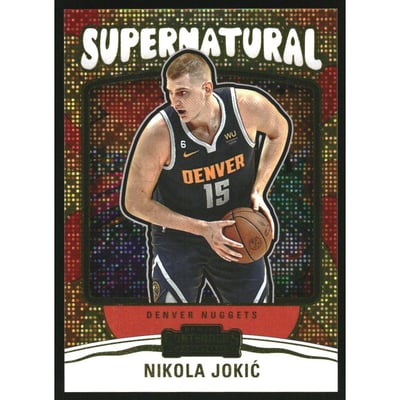 2023-24 Panini Contenders Supernatural #16 Nikola Jokic