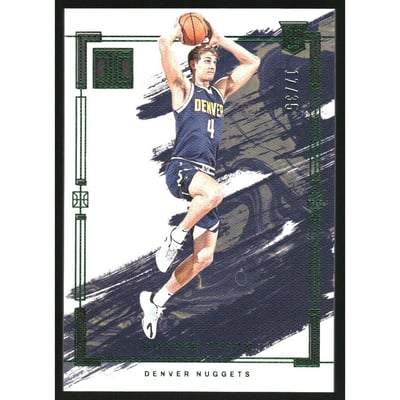 2023-24 Panini Impeccable Green #48 Hunter Tyson