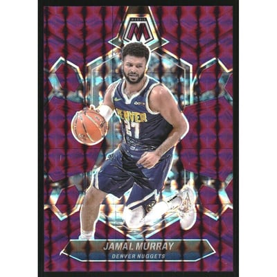 2023-24 Panini Mosaic Mosaic Purple #43 Jamal Murray
