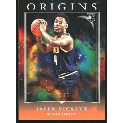 2023-24 Panini Origins Orange #67 Jalen Pickett