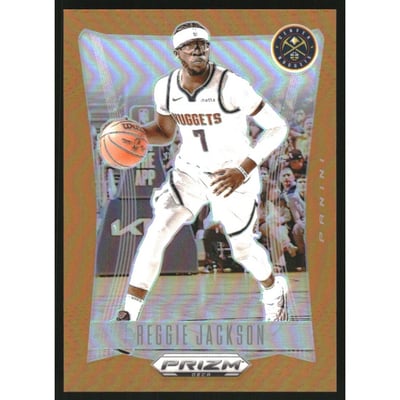 2023-24 Panini Prizm Deca Prizms Orange #149 Reggie Jackson