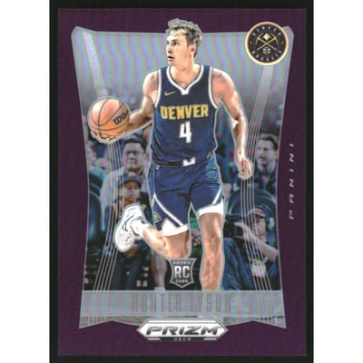 2023-24 Panini Prizm Deca Prizms Purple #276 Hunter Tyson