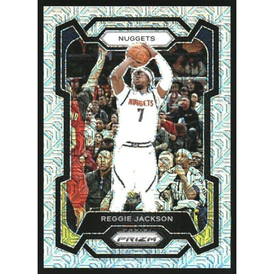 2023-24 Panini Prizm Prizms Mojo #235 Reggie Jackson