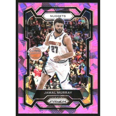 2023-24 Panini Prizm Prizms Pink Ice #37 Jamal Murray