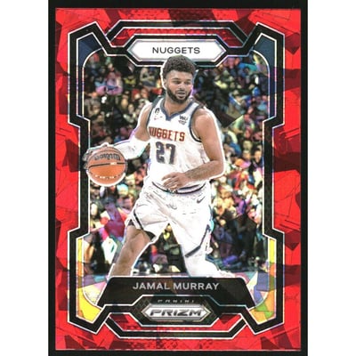 2023-24 Panini Prizm Prizms Red Ice #37 Jamal Murray