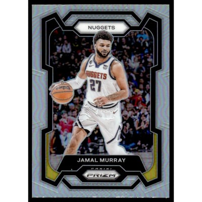 2023-24 Panini Prizm Prizms Silver #37 Jamal Murray