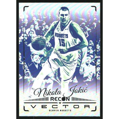 2023-24 Panini Recon Vector #10 Nikola Jokic