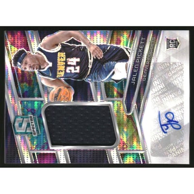 2023-24 Panini Spectra Celestial #234 Jalen Pickett JSY AU/99