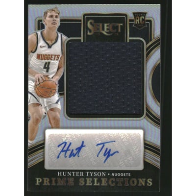 2023-24 Select Prime Selections Signatures #18 Hunter Tyson
