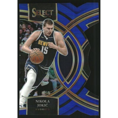 2023-24 Select Prizms Blue Die-Cut #169 Nikola Jokic