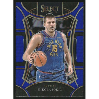 2023-24 Select Prizms Blue #369 Nikola Jokic