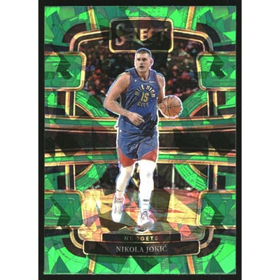 2023-24 Select Prizms Green Ice #32 Nikola Jokic