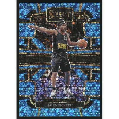 2023-24 Select Prizms Light Blue Disco #68 Jalen Pickett